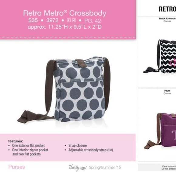 thirty one retro metro fold over